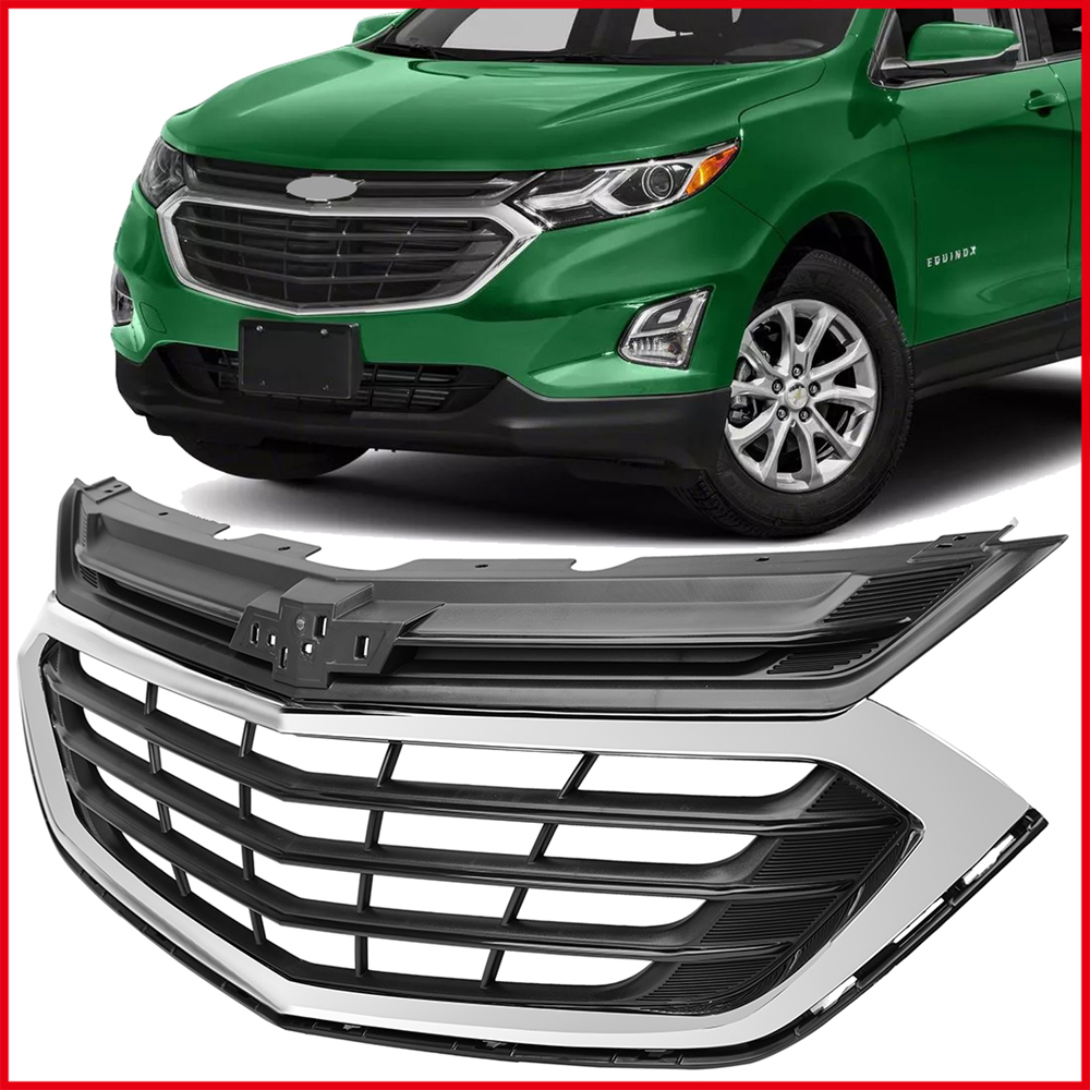 84150736 Chrome Front Upper Lower Grill Grille for Chevrolet Equinox